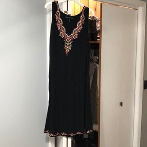 white house black market sleeveless dress
